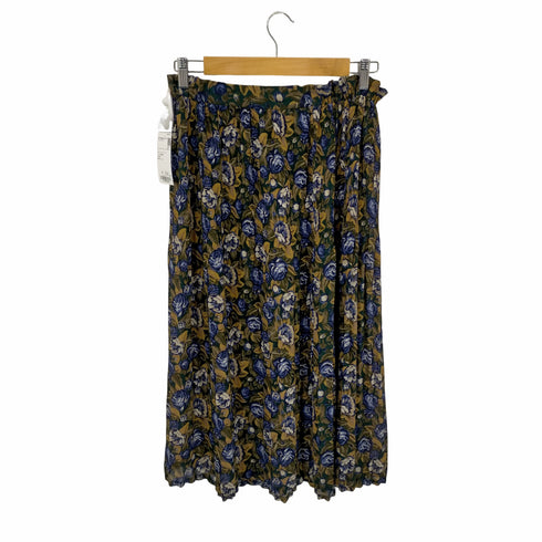サグハーバープチ SAG HARBOR PETITE シアーフラワープリントプリーツ加工スカート レディース LARGE/GRANDE