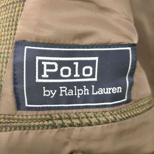 ポロバイラルフローレン Polo by RALPH LAUREN グレンチェック ウールスーツセットアップ メンズ C94-W48-T170 AB5