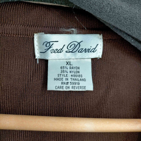 Fred Darid レーヨンナイロン ロングカーディガン レディース import:XL
