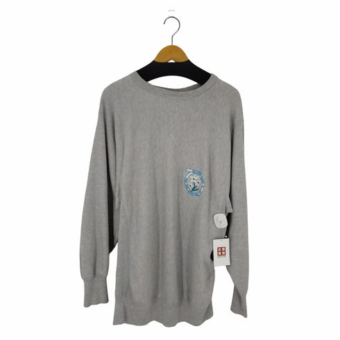 チャンピオン Champion 80S トリコタグ USA製 REVERSE WEAVE リブ長 特殊ステッチ 目無し 花 ミントカラー メンズ JPN:XXL