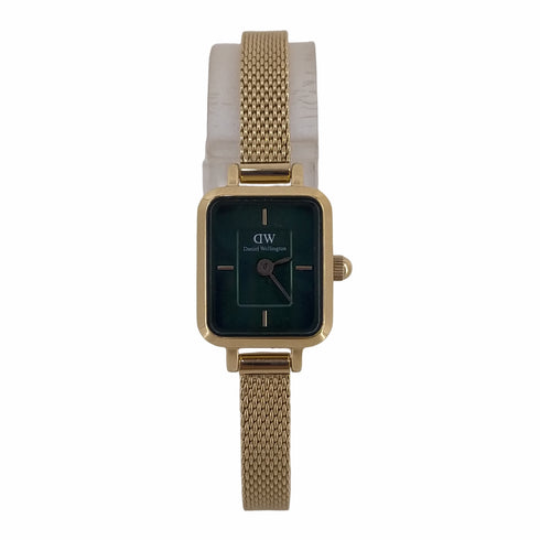 ダニエルウェリントン Daniel Wellington QUADRO MINI EVERGOLD EMERALD レディース
