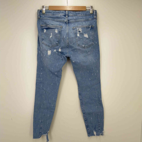 ザラマン ZARA MAN クラッシュ加工スキニーデニムパンツ メンズ EUR40