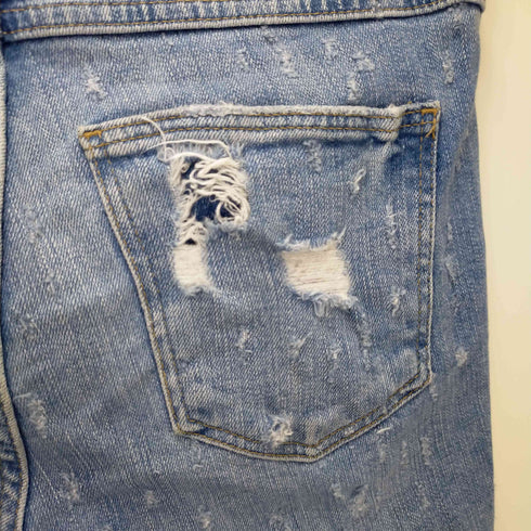 ザラマン ZARA MAN クラッシュ加工スキニーデニムパンツ メンズ EUR40