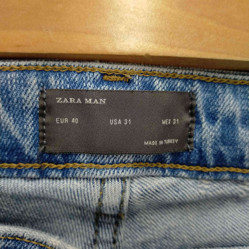ザラマン ZARA MAN クラッシュ加工スキニーデニムパンツ メンズ EUR40
