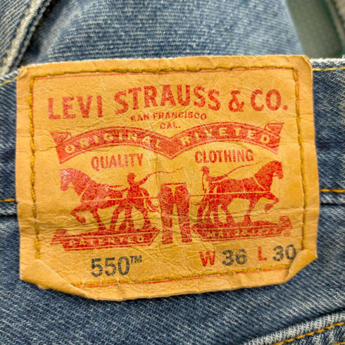 リーバイス Levis IRREGULAR RELAXED FIT JEANS メンズ FR:36-38