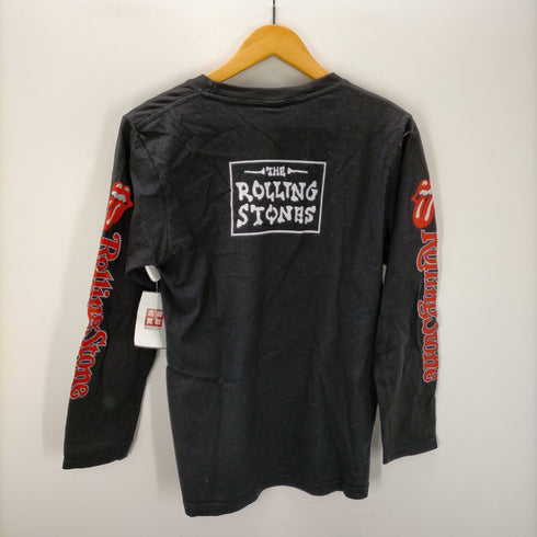 フルギ rock yeah バンド ロゴ 4面プリント 長袖Tシャツ メンズ
