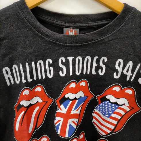 フルギ rock yeah バンド ロゴ 4面プリント 長袖Tシャツ メンズ