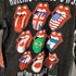 フルギ rock yeah バンド ロゴ 4面プリント 長袖Tシャツ メンズ