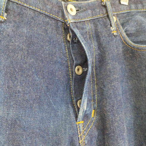 ザ ブルーエストオーバーオールズ THE BLUEST OVERALLS BIG T DENIM PANTS メンズ 34