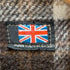 MADE IN ENGLAND 裏地チェック ダッフルコート メンズ import:M