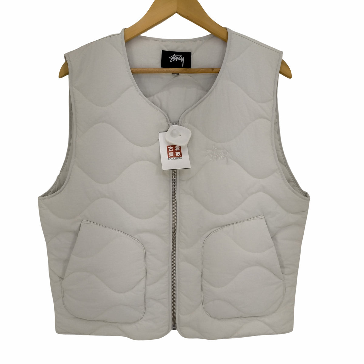 ステューシー Stussy RECYCLED NYLON LINER VEST メンズ import：S – ブランド古着買取販売バズストア