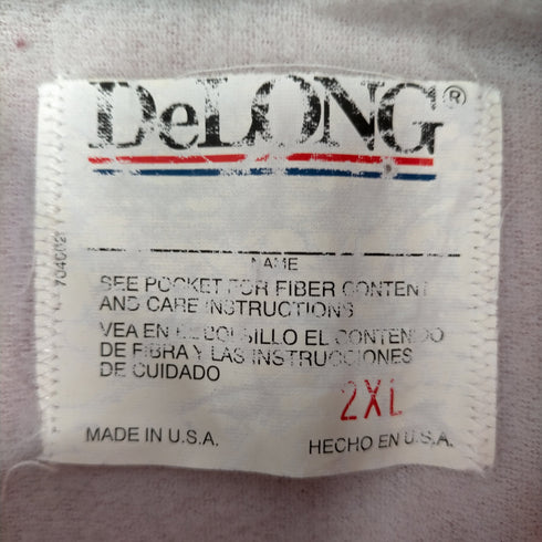 ディロング Delong USA製 ナイロン Vネック プルオーバー メンズ import:XXL