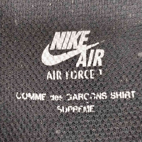 シュプリーム Supreme 18AW AIR FORCE 1 Low BLACK/WHITE メンズ JPN:28