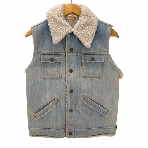 リーバイス Levis オレンジタブ 三角タグ デニムボアベスト メンズ