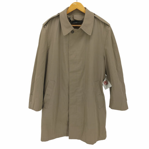 ロンドンフォグ LONDON FOG 70S USA製 ライナー付き ステンカラーコート IDELジップ メンズ 44REG