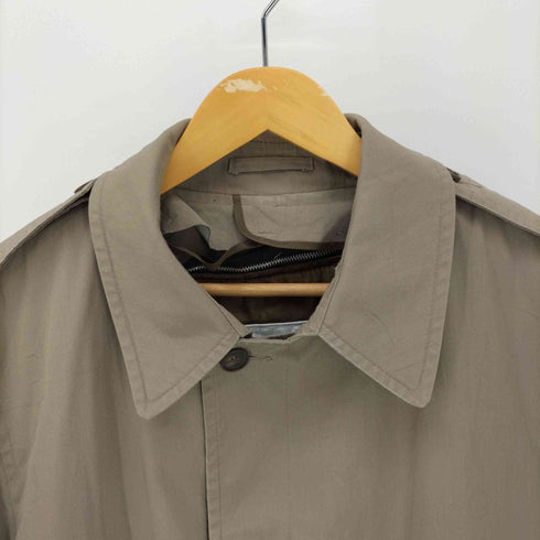 ロンドンフォグ LONDON FOG 70S USA製 ライナー付き ステンカラーコート IDELジップ メンズ 44REG