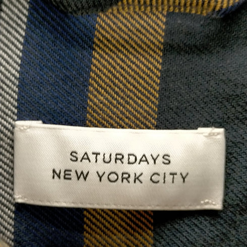 サタデーズニューヨークシティ Saturdays New York City Kenmare Plaid L/S Shirt メンズ JPN:S