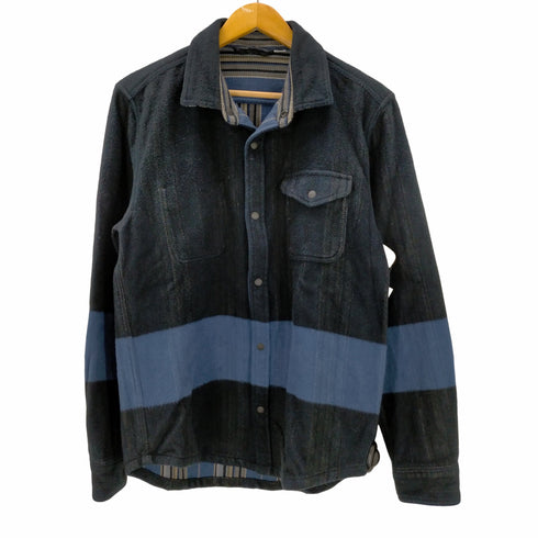 アウターノウン OUTERKNOWN オーガニックコットン スナップボタンシャツジャケット メンズ S