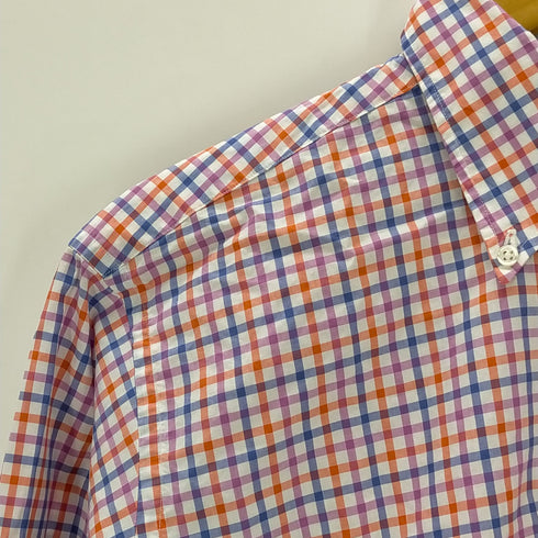 MERCER&SONS USA製 マルチカラーボタンダウンシャツ メンズ 15-33