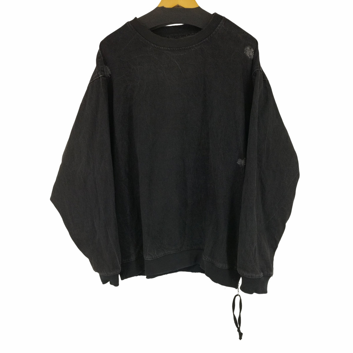 限定価格》ZARA スウェット トレーナー デニム ダメージ - メルカリ