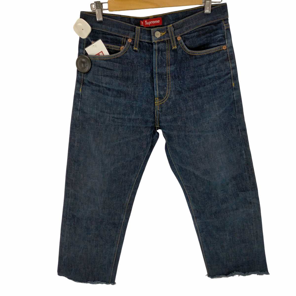 Supreme Rigid Slim Jean デニム ジーンズ 濃紺 USA-