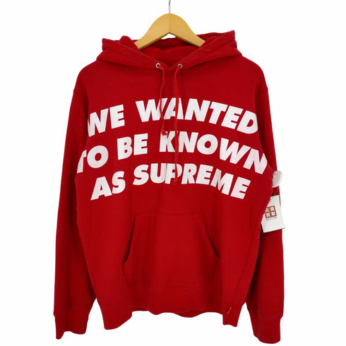 シュプリーム Supreme Known As Hooded Sweatshirt メンズ import:M