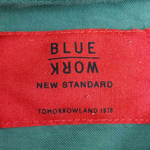 ブルーワーク BLUE WORK ブロークンツイル 3プリーツデザインショーツ メンズ JPN:S