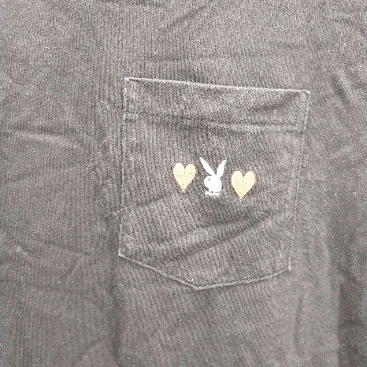試着のみ PLAYBOY×supreme pocket teeTシャツ/カットソー(半袖/袖なし)