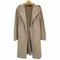 ザラ ZARA フーデットガウンコート レディース import:S