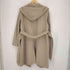 ザラ ZARA フーデットガウンコート レディース import:S