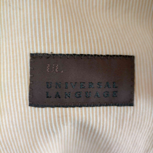 ユニバーサルランゲージ UNIVERSAL LANGUAGE テーラードジャケット メンズ JPN:L