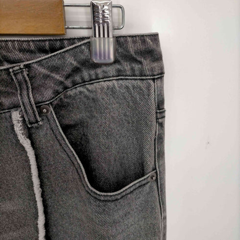 ジーオーシー G.O.C フリンジスリットフレアデニムパンツ メンズ M