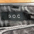 ジーオーシー G.O.C フリンジスリットフレアデニムパンツ メンズ M