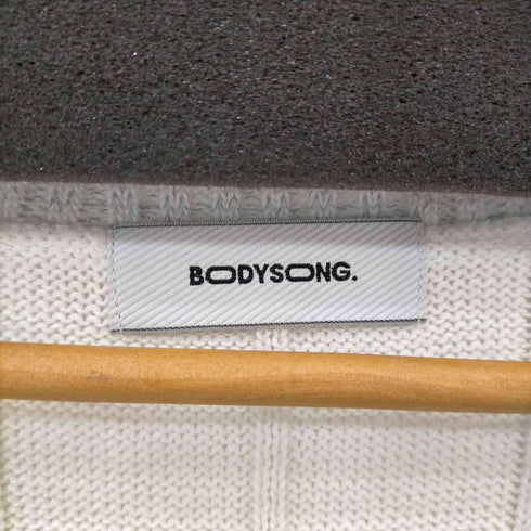 ボディソング bodysong. 23SS BUBBLEGUM DAMAGE KNIT VEST メンズ