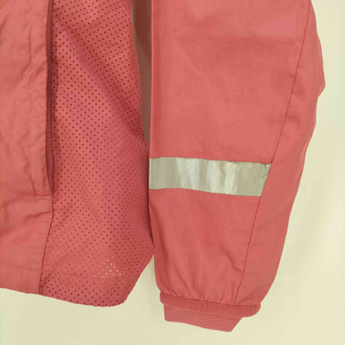 ナイキ NIKE プリントロゴ スイッチングカラー フーデッドジャケット レディース import:M