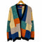 シュプリーム Supreme 19SS Patchwork Mohair Cardigan Wool Sweater メンズ JPN:XL