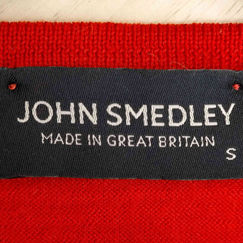 ジョンスメドレー JOHN SMEDLEY ウールカーディガン レディース import:S