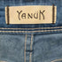ヤヌーク YANUK Really Light スリムテーパードデニムパンツ レディース 22