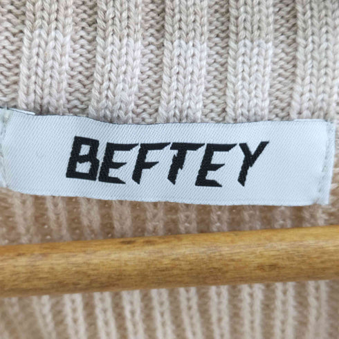 BEFTEY 袖をつけ忘れたセーター ニットベスト レディース