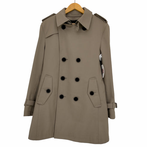 バーバリーブラックレーベル BURBERRY BLACK LABEL ライナー付き ショートトレンチコート メンズ L