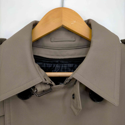 バーバリーブラックレーベル BURBERRY BLACK LABEL ライナー付き ショートトレンチコート メンズ L