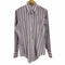 ケントコレクションバイアロー Kent Collection by Arrow 70S USA製 ストライプ デカ襟 長袖シャツ メンズ import:M