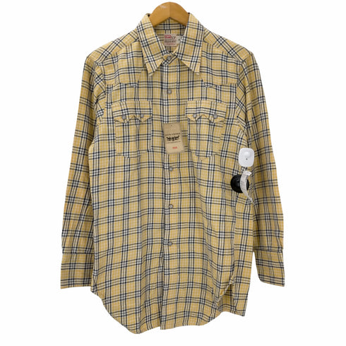 リーバイスヴィンテージクロージング Levis Vintage Clothing 1950S 復刻 ショートホーン ソートゥースチェックネル ウエスタンシャツ メンズ US:38