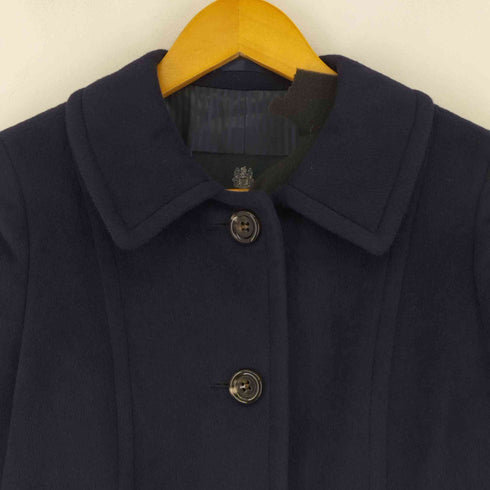 アクアスキュータム AQUASCUTUM 日本製 アンゴラ×ウール コート レディース 10