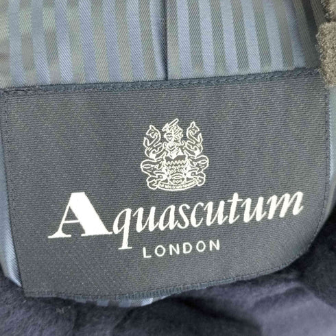 アクアスキュータム AQUASCUTUM 日本製 アンゴラ×ウール コート レディース 10