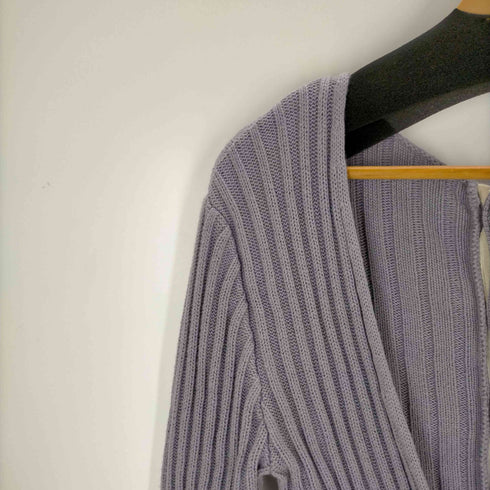 アールジュビリー R JUBILEE RIB CROSS KNIT LAVENDER レディース JPN:S