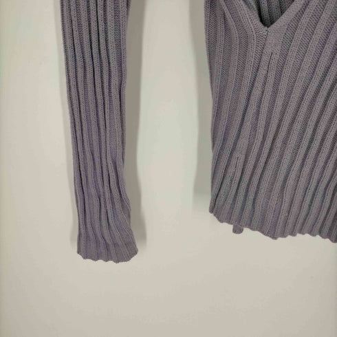 アールジュビリー R JUBILEE RIB CROSS KNIT LAVENDER レディース JPN:S