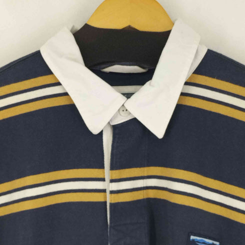 エルエルビーン L.L.Bean TRADITIONAL FIT ボーダー ラガーシャツ メンズ XXL