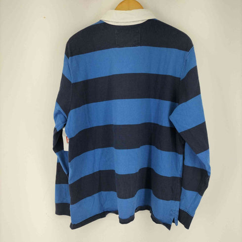 エルエルビーン L.L.Bean TRADITIONAL FIT ボーダー ラガーシャツ メンズ XXL