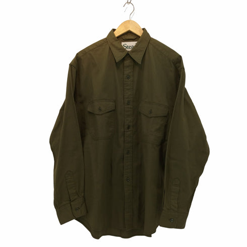 ジャーナルスタンダードホームステッド JOURNAL STANDARD J.S HOMESTEAD Stead DRY TWILL WORK SHIRTS メンズ JPN:L
